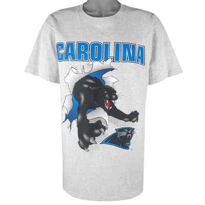 NFL (Nutmeg) - Carolina Panthers Breakout Single Stitch T-Shirt 1993 X-Large