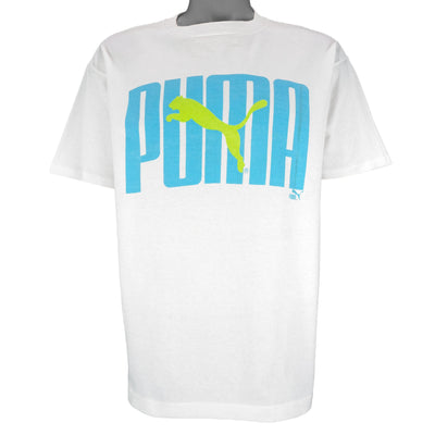 Puma - Big Logo Single Stitch T-Shirt 1990s X-Large