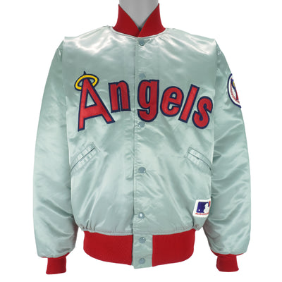 MLB (Felco) - California Angels Satin Jacket 1990s Large