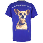Vintage (Tultex) - Blue Taco Bell T-Shirt 1998 Large Vintage Retro
