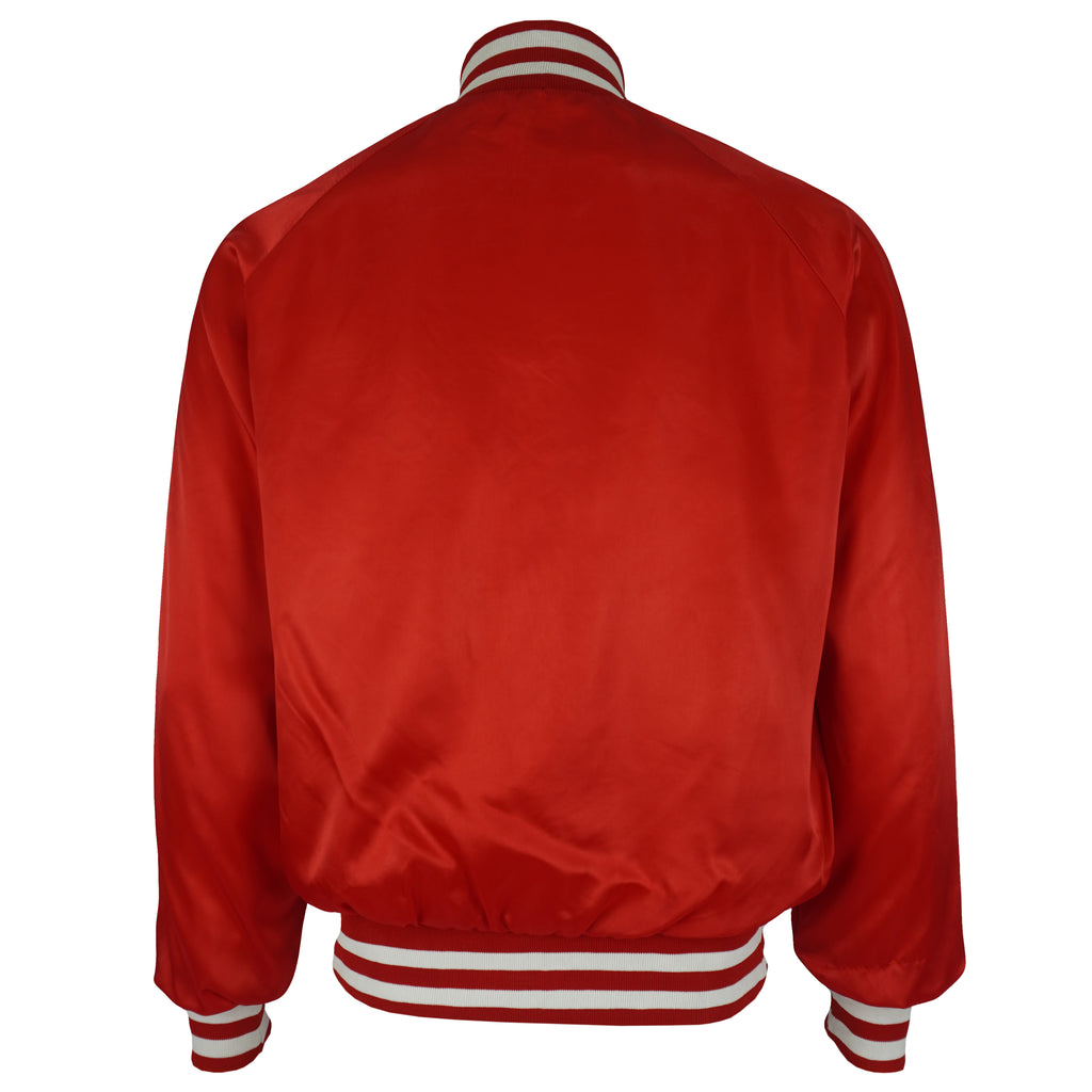 NHL (Artex) - Detroit Red Wings Satin Jacket 1990s Medium Vintage Retro Hockey