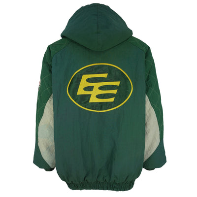 Starter (CFL) - Edmonton Eskimos Football Puffer Jacket 1990s XX-Large