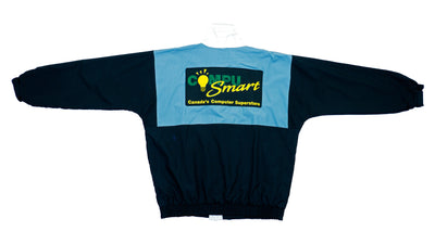 Vintage - Black & Blue Compu Smart Jacket 1990s X-Large