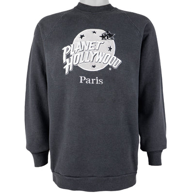 Vintage - Planet Hollywood, Paris Crew Neck Sweatshirt 1990s X-Large