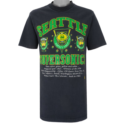 NBA (Home Team) - Seattle SuperSonics T-Shirt 1990s X-Large