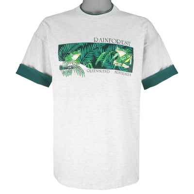 Vintage - Rainforest Frog Queensland Australia T-Shirt 1993 Large