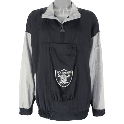 NFL (Apex One) - Oakland Raiders Windbreaker 1990s X-Large