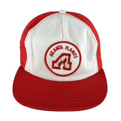 NHL (Beco) - Atlanta Flames Snapback Hat 1970s OSFA