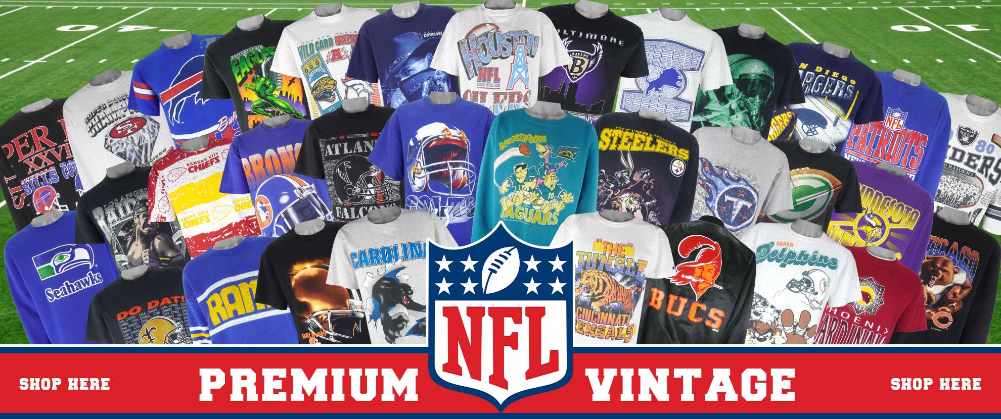 Vintage Club Clothing NFL vintage collection