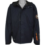 Helly Hansen - Dark Blue Hooded Windbreaker Large