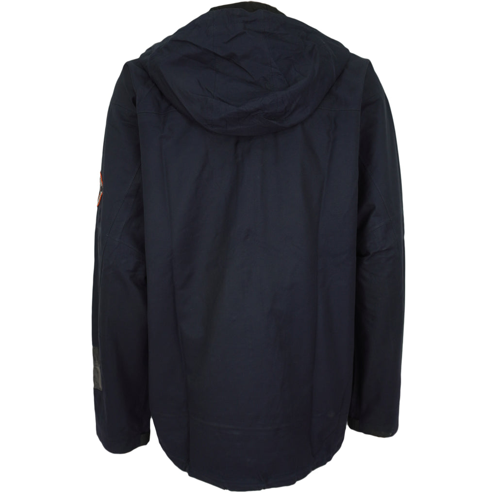 Helly Hansen - Dark Blue Hooded Windbreaker Large