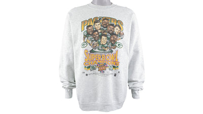 NFL (Best) - Green Bay Packers Super Bowl XXXI Champions Sweatshirt 1997 X-Large