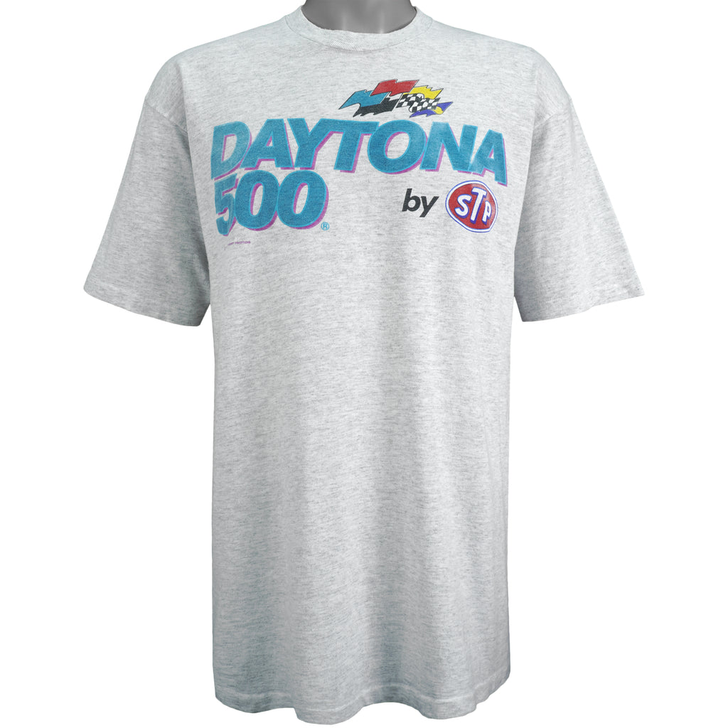 Vintage (Cal Cru) - Daytona 500 By STP T-Shirt 1990s X-Large Vintage Retro