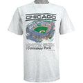 MLB (Oneita) - Chicago White Sox Stadium T-Shirt 1991 Large Vintage Retro Baseball