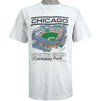 MLB (Oneita) - Chicago White Sox Stadium T-Shirt 1991 Large Vintage Retro Baseball