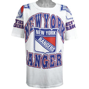NHL (Apex One) - New York Rangers T-Shirt 1990s X-Large Vintage Retro Hockey