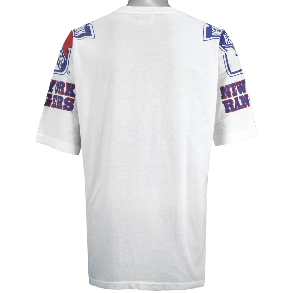 NHL (Apex One) - New York Rangers T-Shirt 1990s X-Large Vintage Retro Hockey