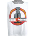 NHL - Calgary Flames Stanley Cup Champs Tank Top 1989 Medium Vintage Retro Hockey