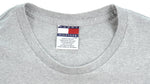 Tommy Hilfiger - Classic Embroidered T-Shirt 1990s Large Vintage Retro
