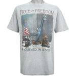 Vintage (Murina) - Price Of Freedom Is Carved In Stone T-Shirt 1990s Large