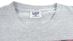 NHL (Lee) - Colorado Avalanche Helmet T-Shirt 1990s Large Vintage Retro Hockey