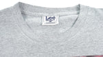 NHL (Lee) - Colorado Avalanche Helmet T-Shirt 1990s Large Vintage Retro Hockey