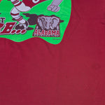 NCAA - Alabama Crimson Tide, The Tide Rolls In Jordan-Hare! T-Shirt 1999 Large Vintage Retro College
