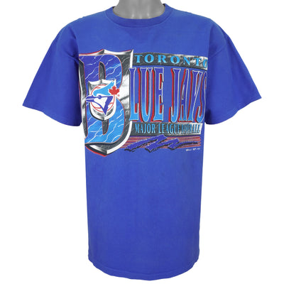 Vintage MLB (Harley) - Toronto Blue Jays Single Stitch T-Shirt 1992 X-Large  – Vintage Club Clothing