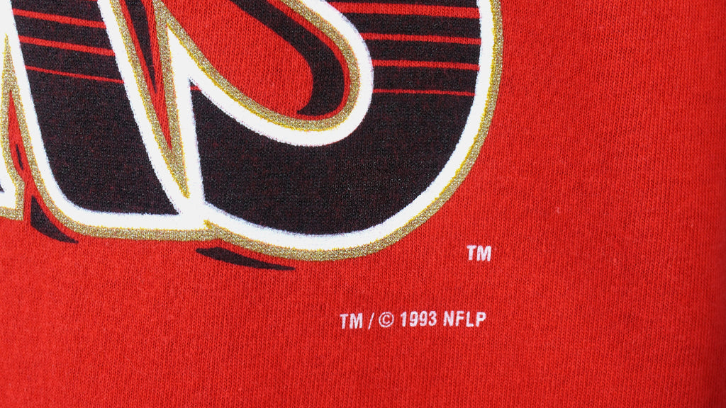 NFL (Artex) - San Francisco 49ers T-Shirt 1993 X-Large Vintage Retro Football