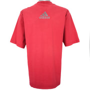 Adidas - Spell-Out Single Stitch T-Shirt 1990s X-Large Vintage Retro