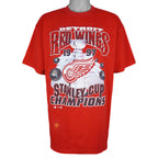 NHL (Miro) - Detroit Red Wings Big Logo T-Shirt 1997 X-Large