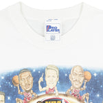 NBA (Pro Player) - Chicago Bulls, 6 Time Champions T-Shirt 1998 Medium Vintage Retro Basketball