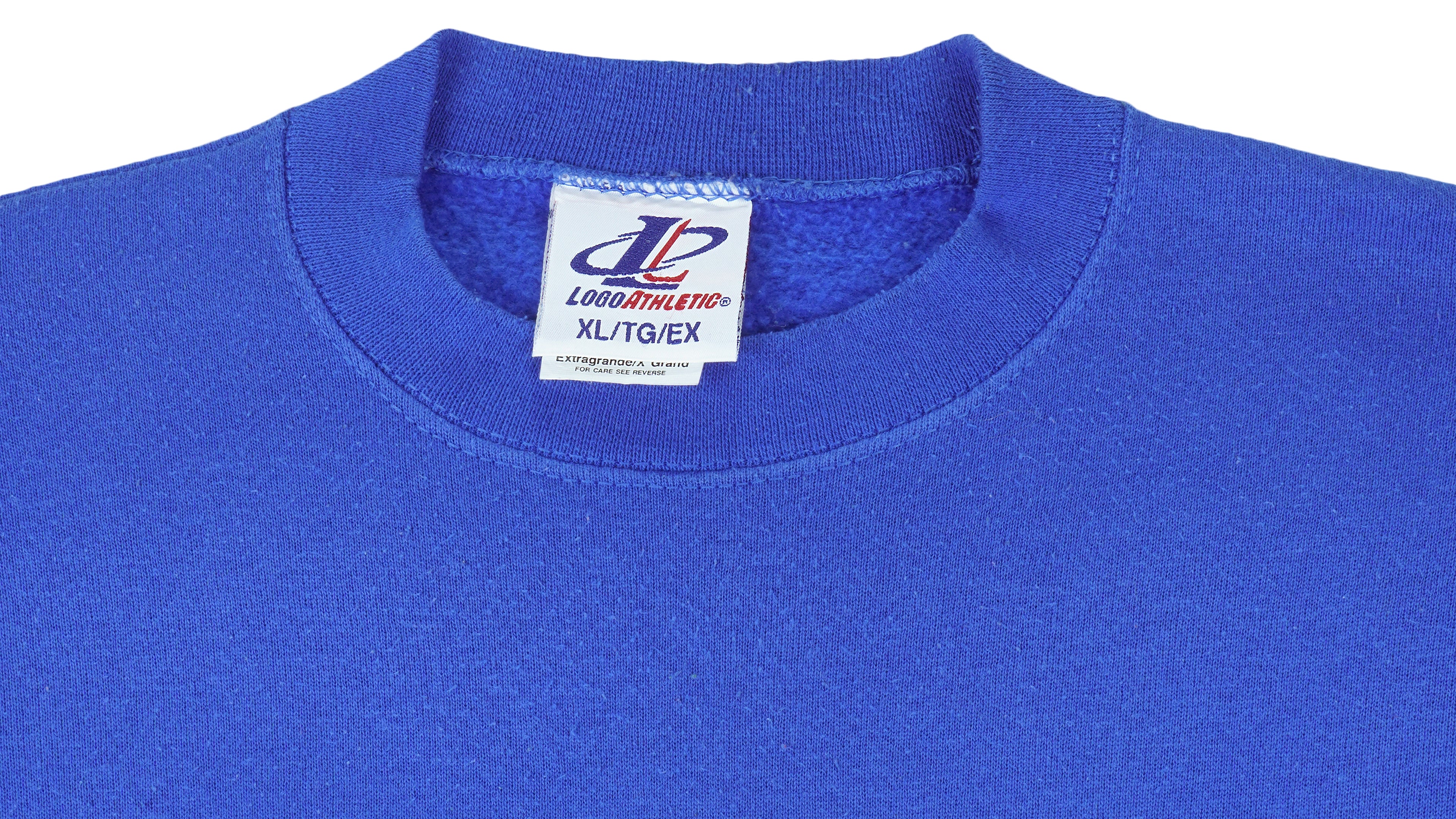 NFL (Logo Athletics) - Denver Broncos Embroidered Sweatshirt 1990 X-Large Vintage Retro Football