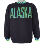 Vintage - Alaska State Crew Neck Sweatshirt 1994 Large