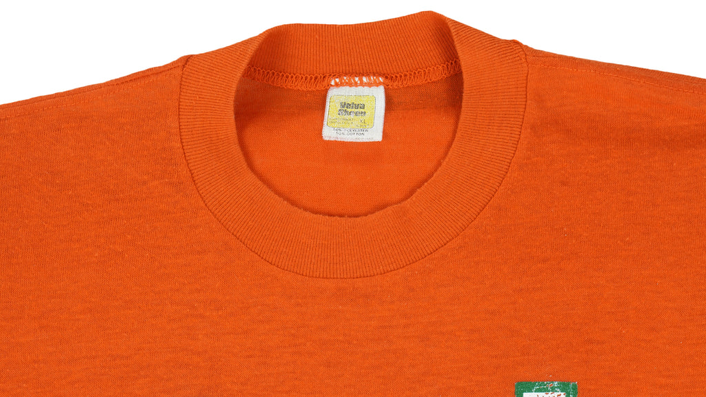 Vintage (Velva Sheen) - Orange Crush Spell-Out T-Shirt 1980s Medium Vintage Retro