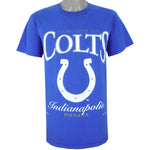 NFL (Lee) - Indianapolis Colts Spell-Out T-Shirt 1995 Medium