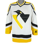 Starter - Pittsburgh Penguins Hockey Jersey 1990s Large Vintage Retro Hockey
