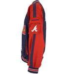 Starter (Diamond Collection) - Atlanta Braves Windbreaker 1990s Large vintage retro Baseball