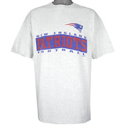 NFL (Salem) - New England Patriots Single Stitch T-Shirt 1995 X-Large