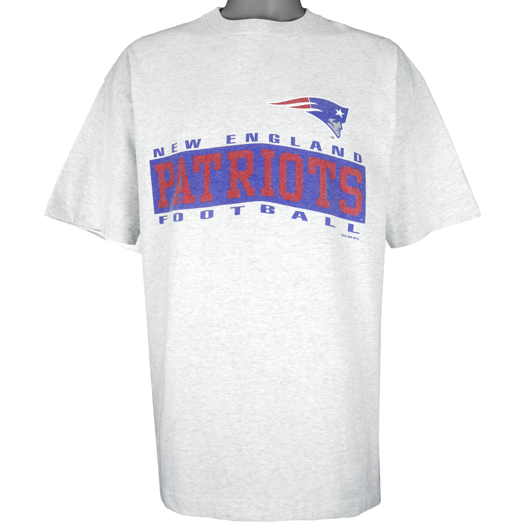 NFL (Salem) - New England Patriots Single Stitch T-Shirt 1995 X-Large