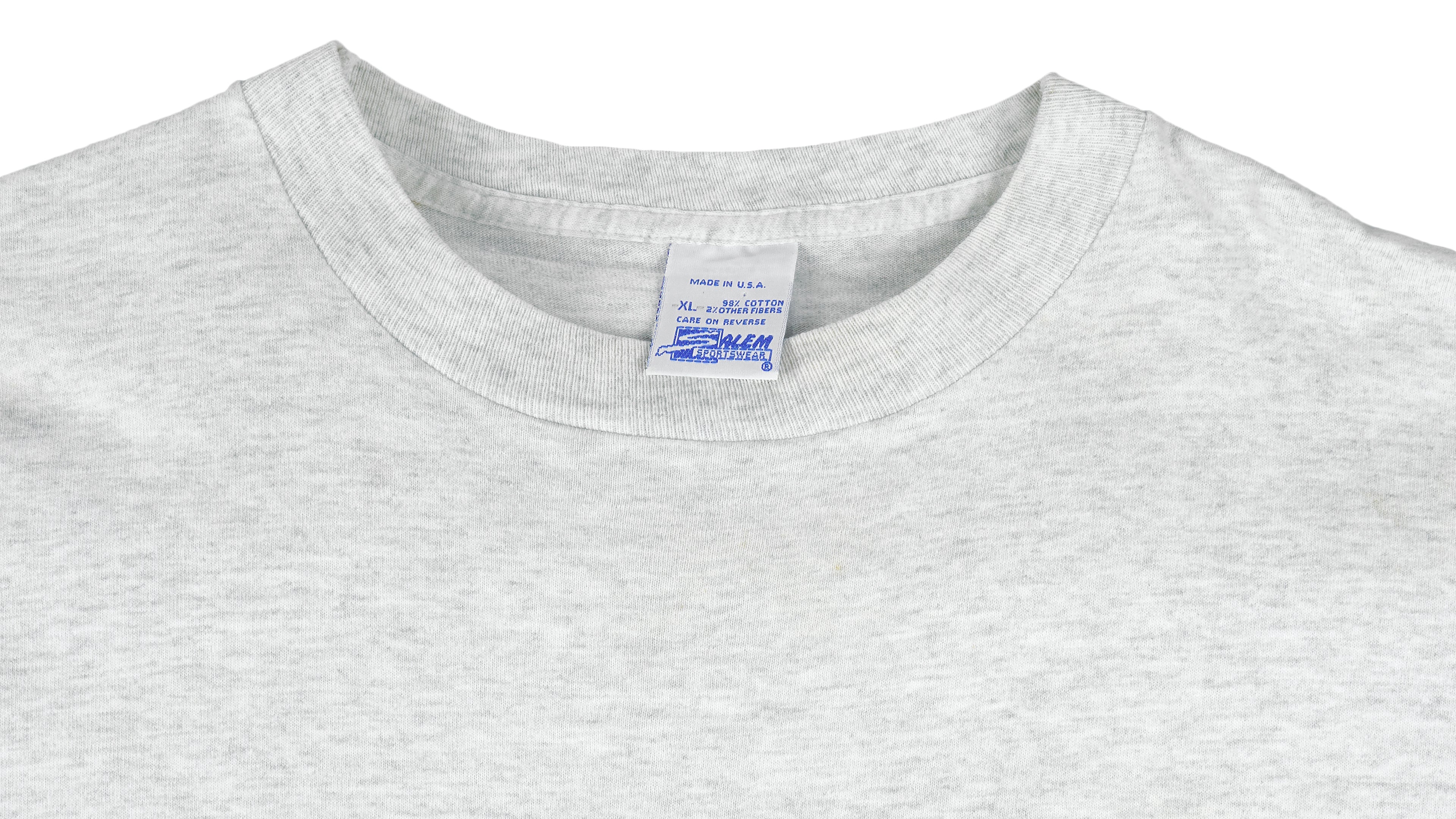 NFL (Salem) - New England Patriots Single Stitch T-Shirt 1995 X-Large