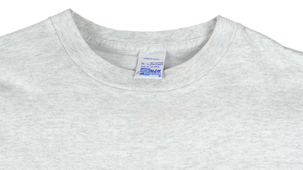 NFL (Salem) - New England Patriots Single Stitch T-Shirt 1995 X-Large