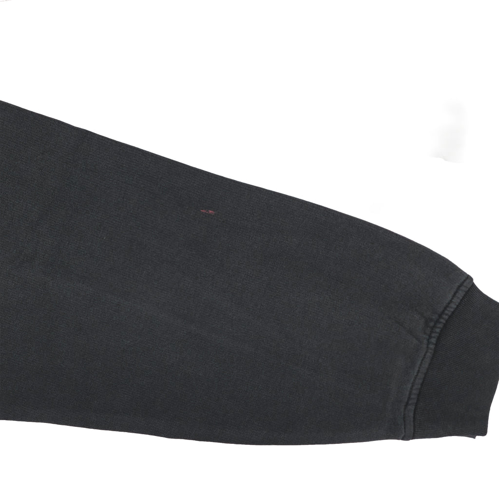 Nike - Black Big Spell-Out & Logo Sweatshirt 1990s XX-Large Vintage 