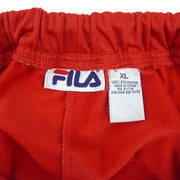 FILA - Red & Blue Taped Logo Tracksuit 1990s X-Large Vintage Retro
