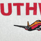 Vintage - Southwest Airline Crew Neck Sweatshirt 1990s Medium Vintage Retro