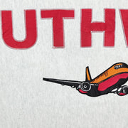 Vintage - Southwest Airline Crew Neck Sweatshirt 1990s Medium Vintage Retro