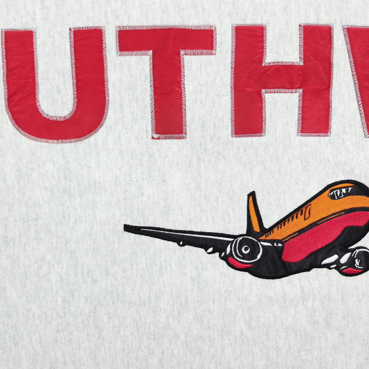 Vintage - Southwest Airline Crew Neck Sweatshirt 1990s Medium Vintage Retro