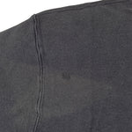 Champion - Black Classic Crew Neck Sweatshirt 1990s Large Vintage Retro