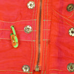 Ellesse - The Winner Of The World Italy Hooded Neon Ski Jacket 1990s Large