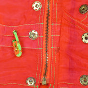 Ellesse - The Winner Of The World Italy Hooded Neon Ski Jacket 1990s Large